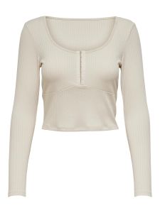 Damen Langarmshirt gerippt