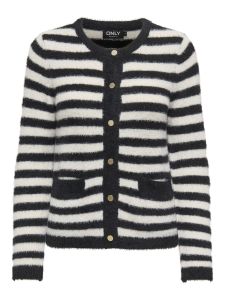 Damen Strickjacke ONLCASSA LS O-NECK CARDIGAN CC KNT