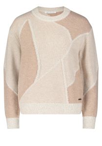 Damen Strickpullover mit grafischem Muster