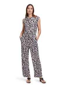 Damen Jumpsuit mit grafischem Muster