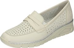 Damen Slipper mit Lochmuster