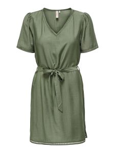 Damen Kleid ONLCELINE PAULA SS V-NECK DRESS